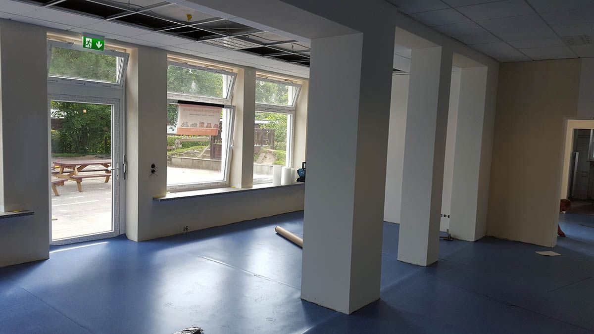 Gewerbebau Erweiterung Kita