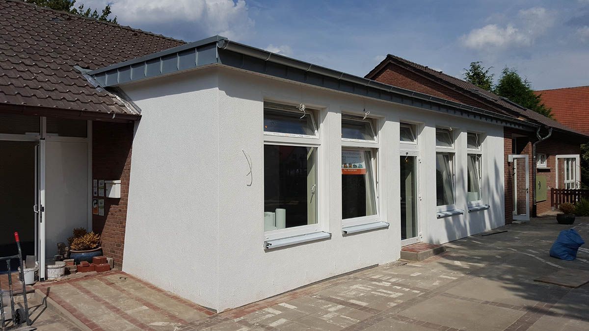 Gewerbebau Erweiterung Kita
