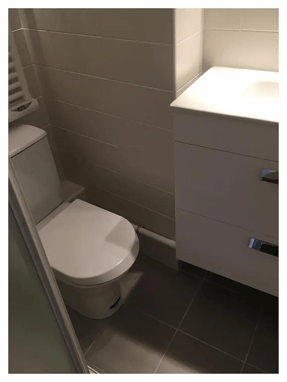 WC et lavabo
