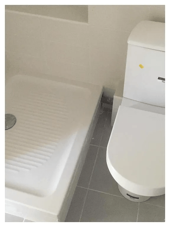 WC et douche classique