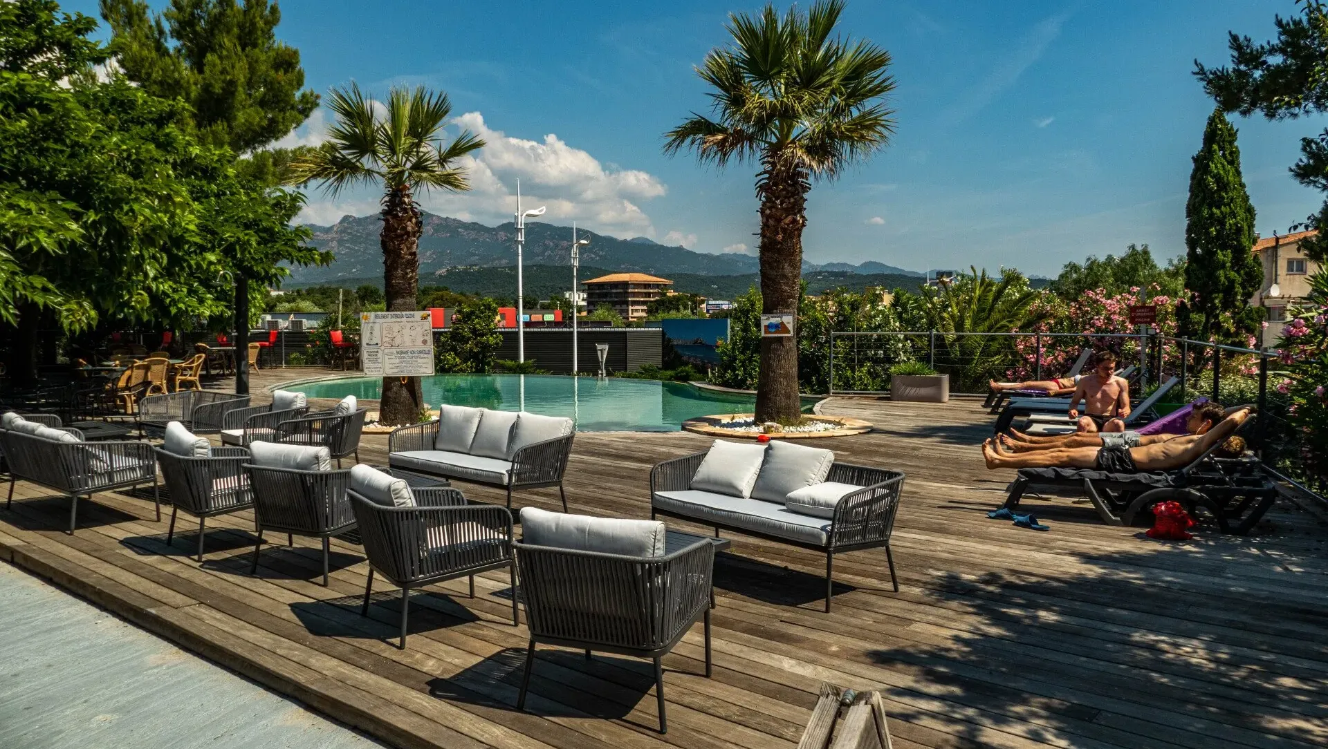 Piscine du camping