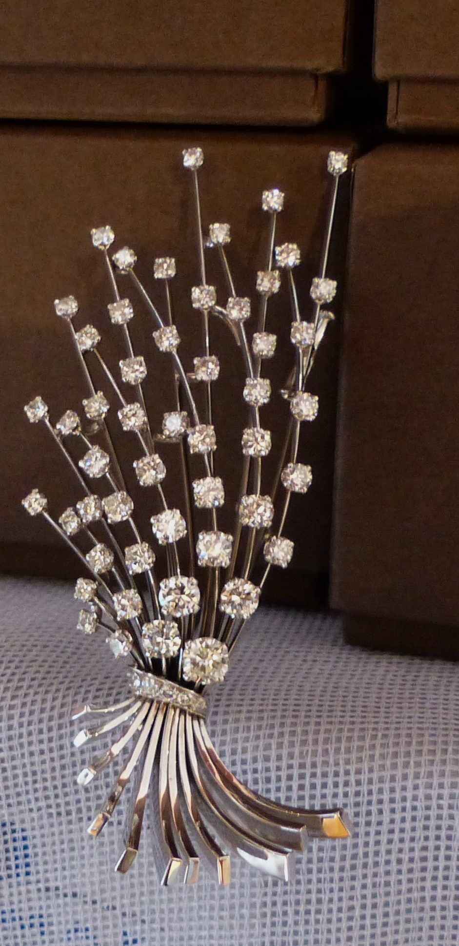 Broche ancienne en diamants