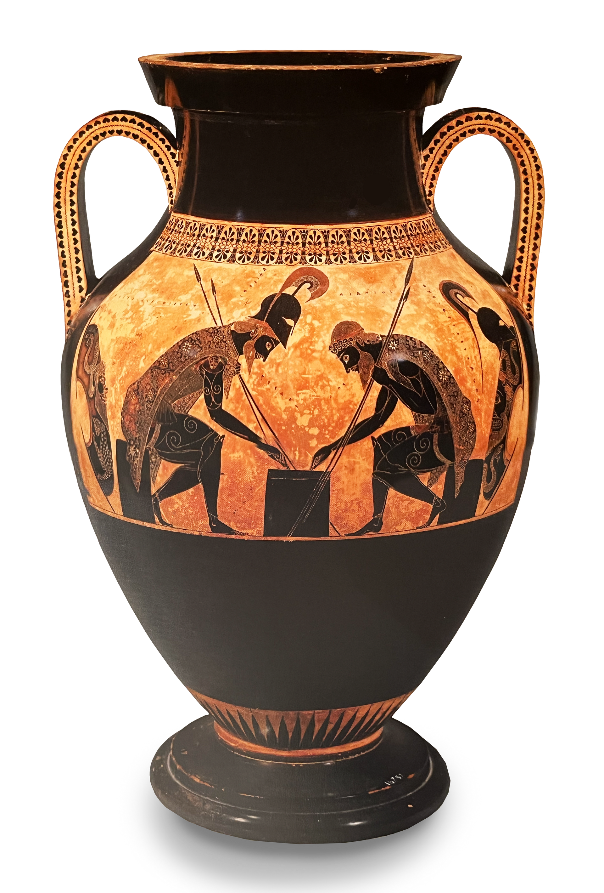 Vase étrusque de l'antiquité grecque