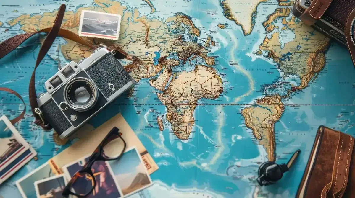 Piscina con entrada a la playa, de arena clara y agua turquesa cristalina; hay una tumbona cerca.