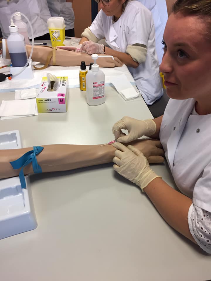 Exercice de prise de sang