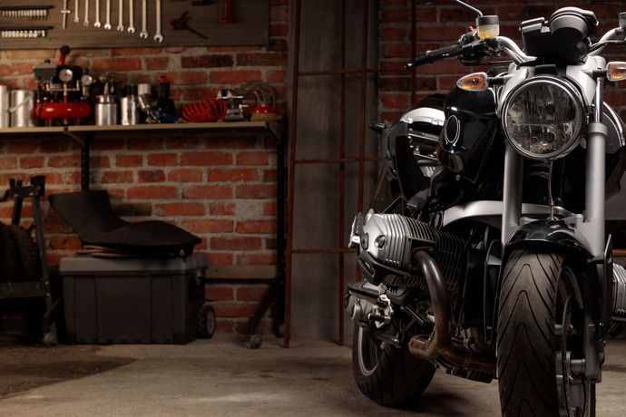Garage moto