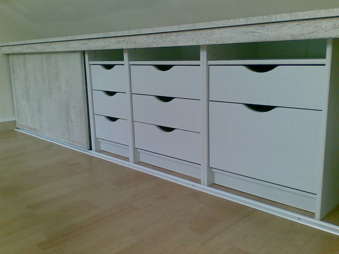 Rangements blancs fermés | Menuiserie Delort Agencement Dordogne