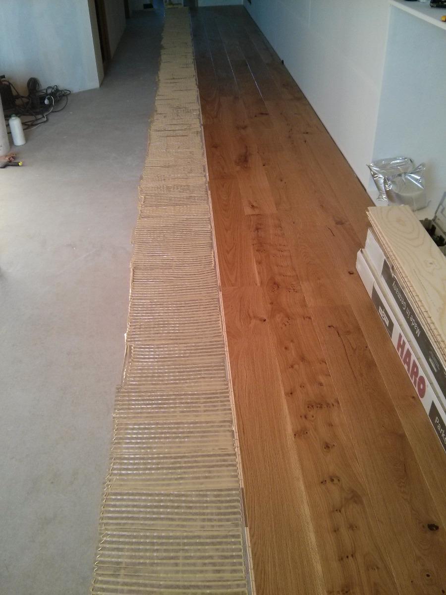 Pose de parquet colé à Sarlat | Menuiserie Delort Agencement Dordogne