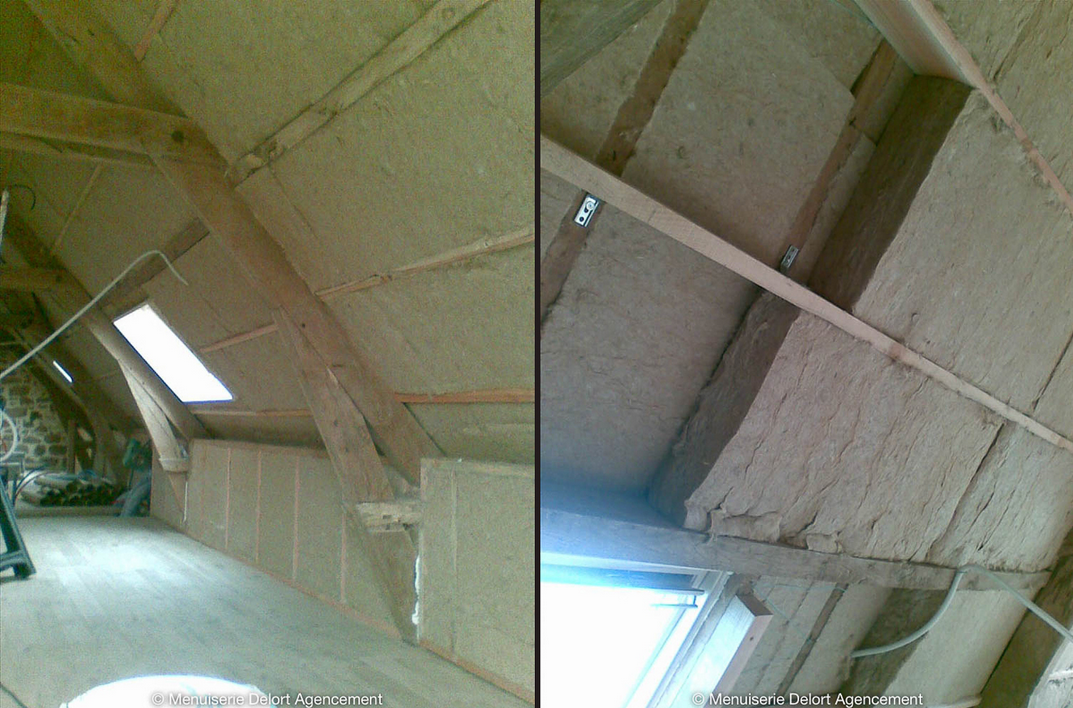 Isolation naturelle à Montignac, Fibre de bois rénovation | Menuiserie Delort Agencement Dordogne