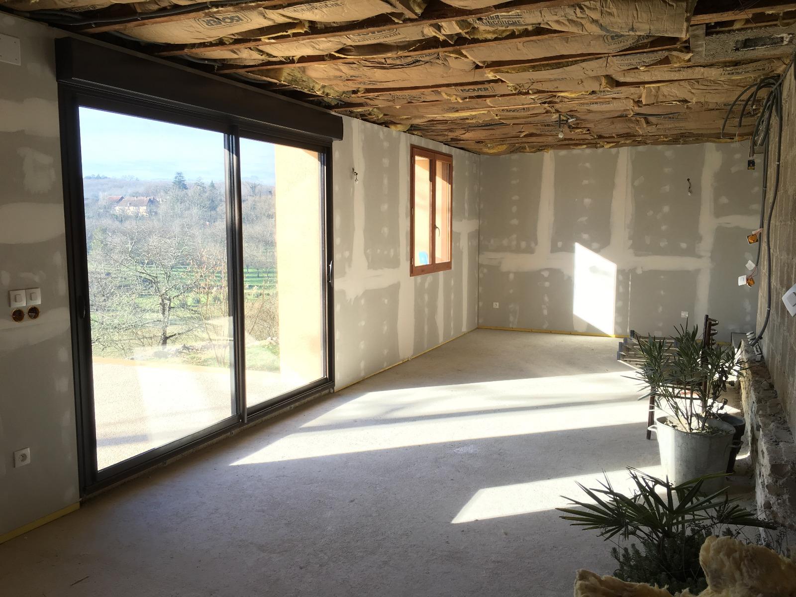 Doublage en Fermacell | Menuiserie Delort Agencement Dordogne