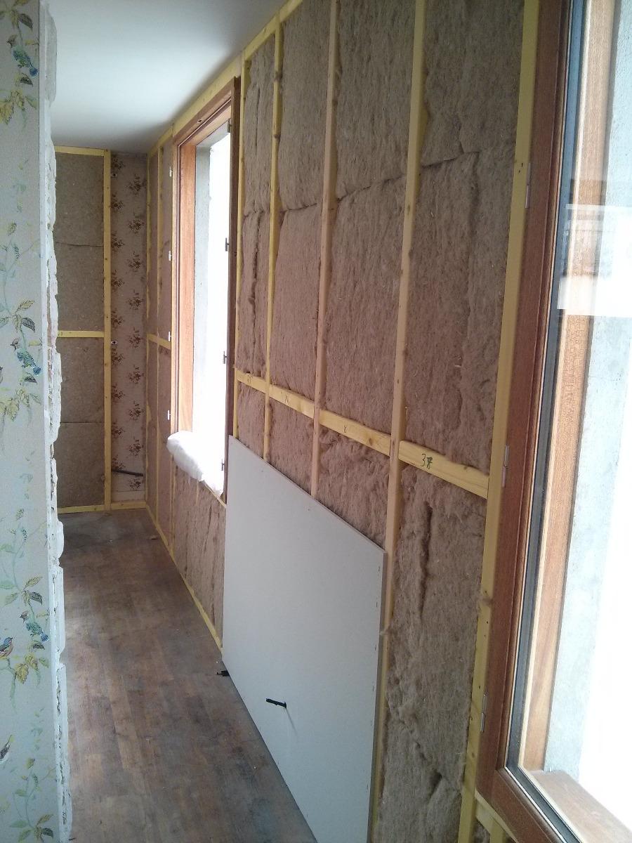 Doublage de murs, isolation écologique | Menuiserie Delort Agencement Dordogne