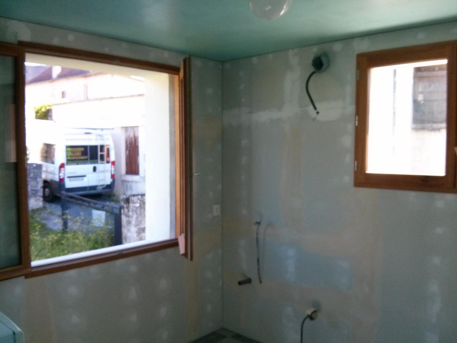 Doublage en Fermacell sur une ossature en bois | Menuiserie Delort Agencement Dordogne