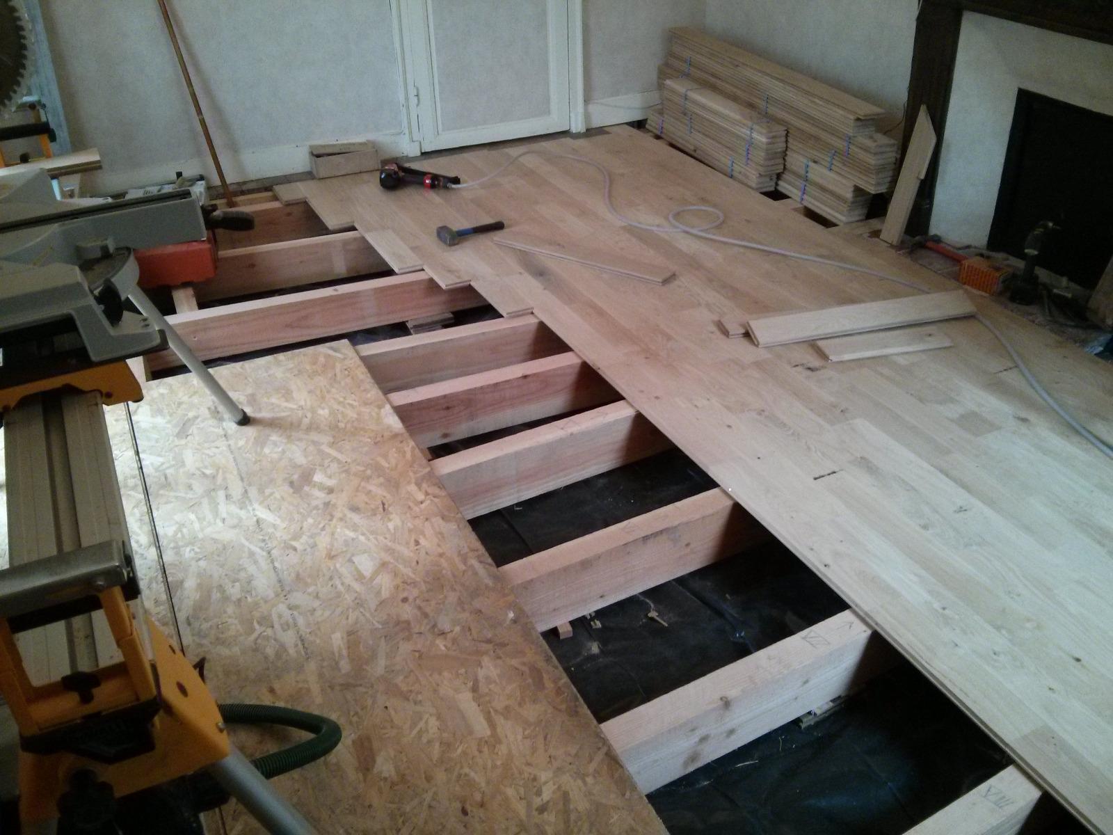 Rénovation plancher à Montignac en Dordogne | Menuiserie Delort Agencement Dordogne