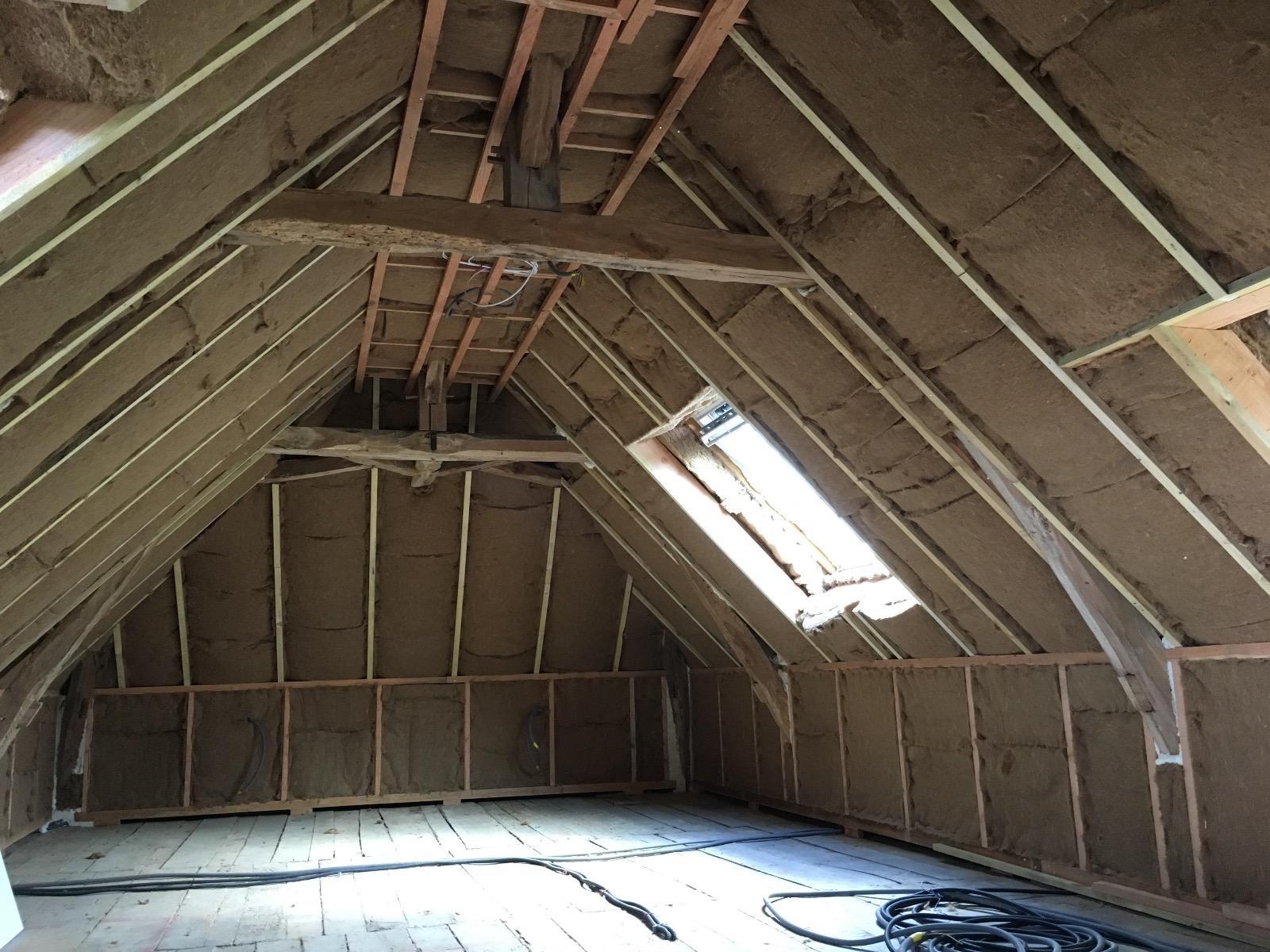 Isolant de combles 280 et 320 mm de