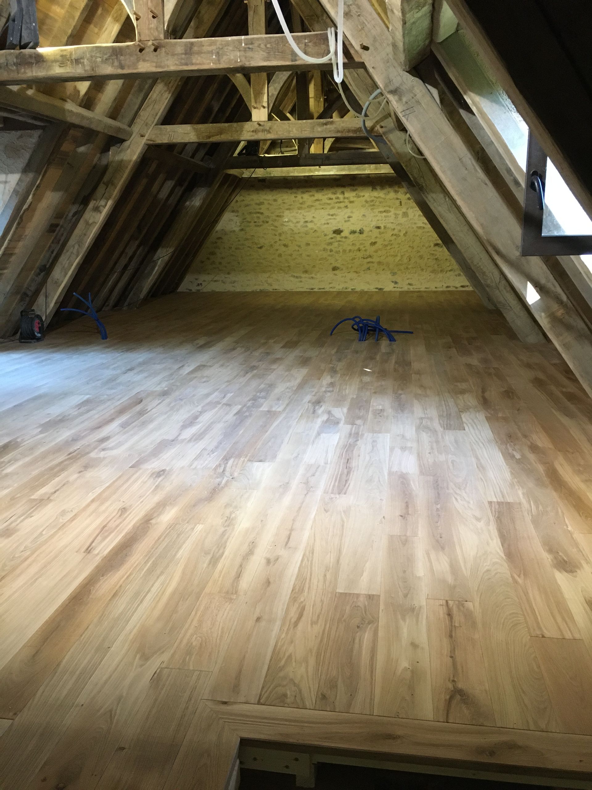 Chantier dans les combles | Menuiserie Delort Agencement Dordogne