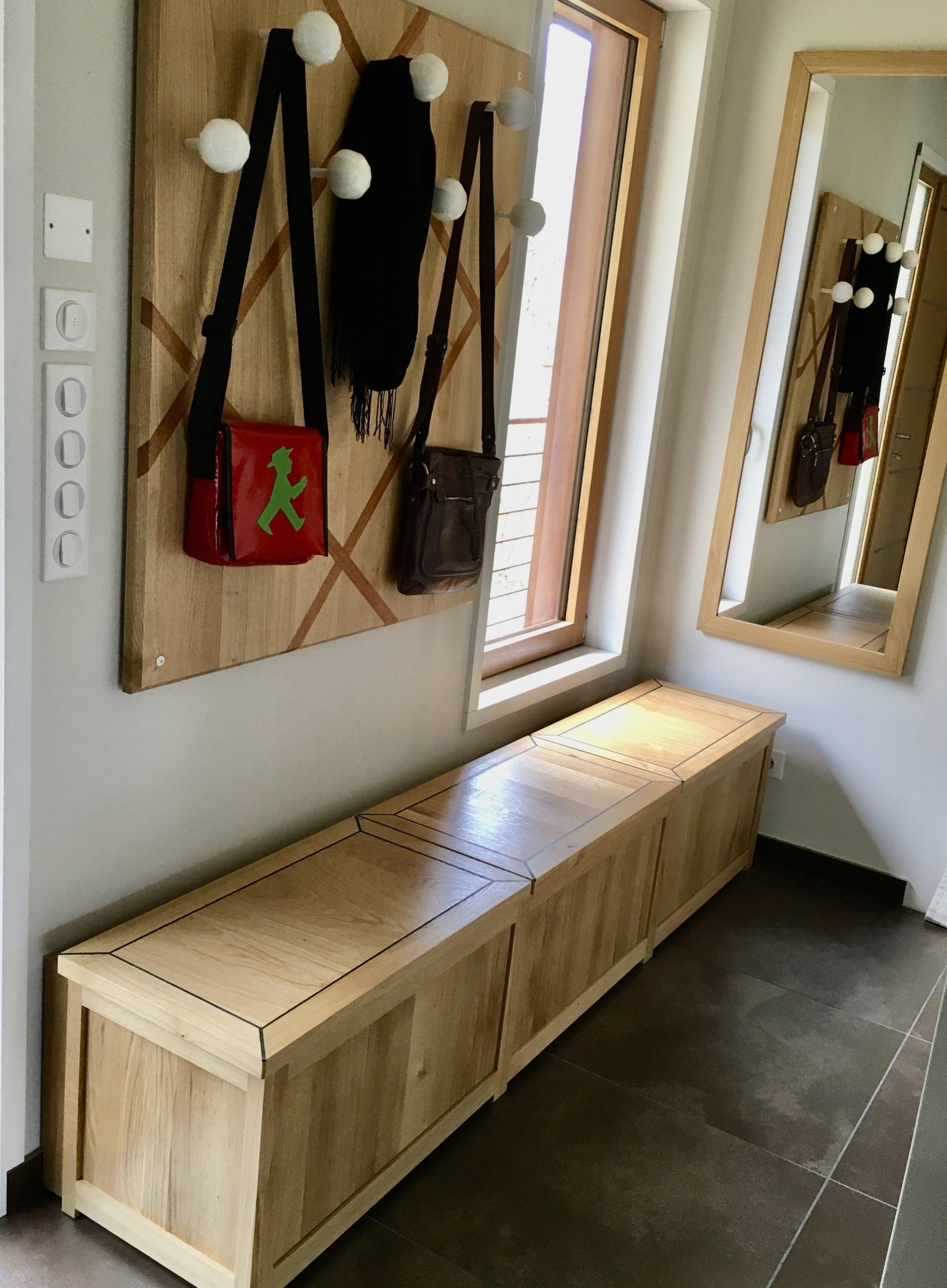 Mobilier pour une entrée | Menuiserie Delort Agencement Dordogne