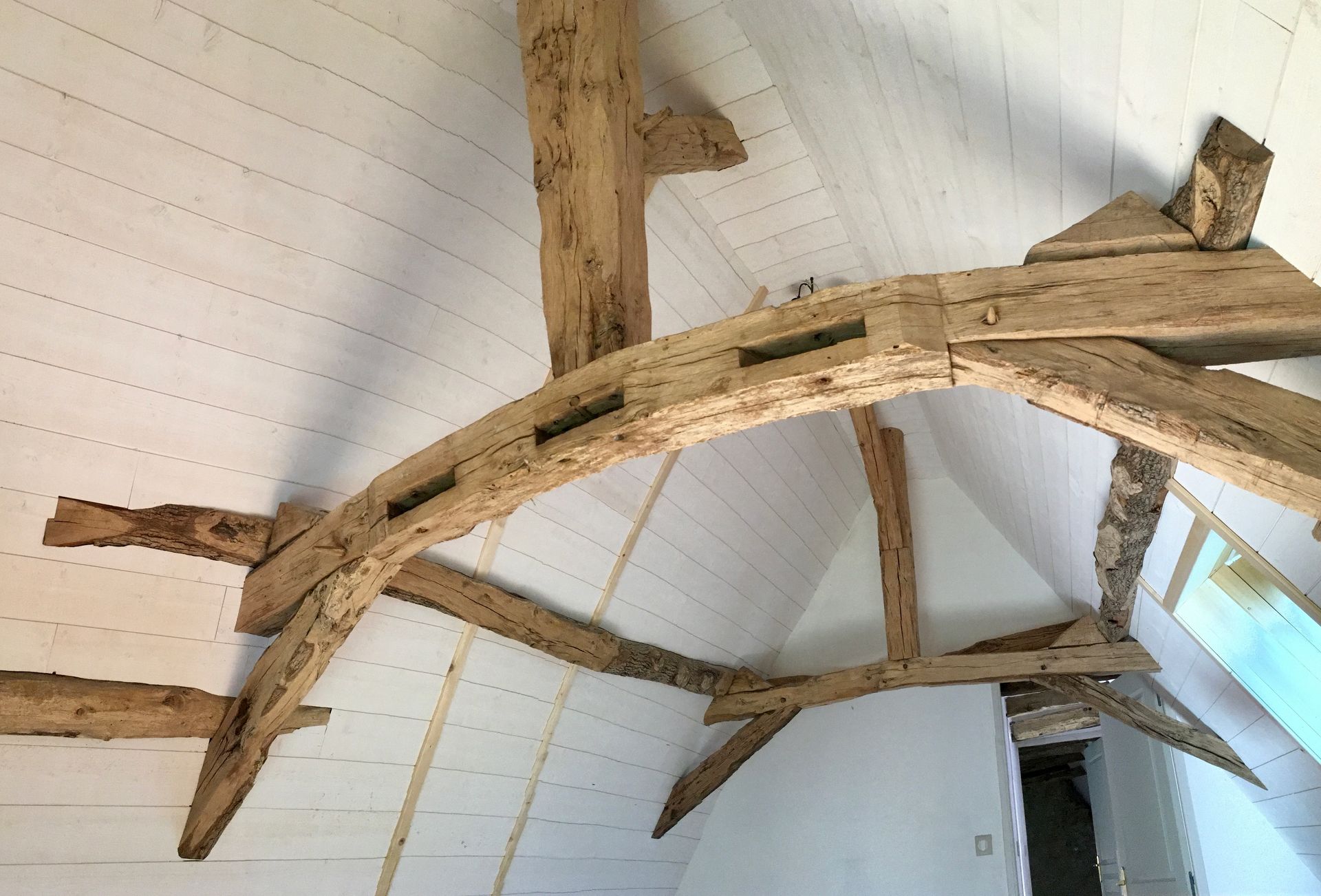 Shooting après chantier de l'intervention de l'entreprise Menuiserie Delort Agencement Dordogne