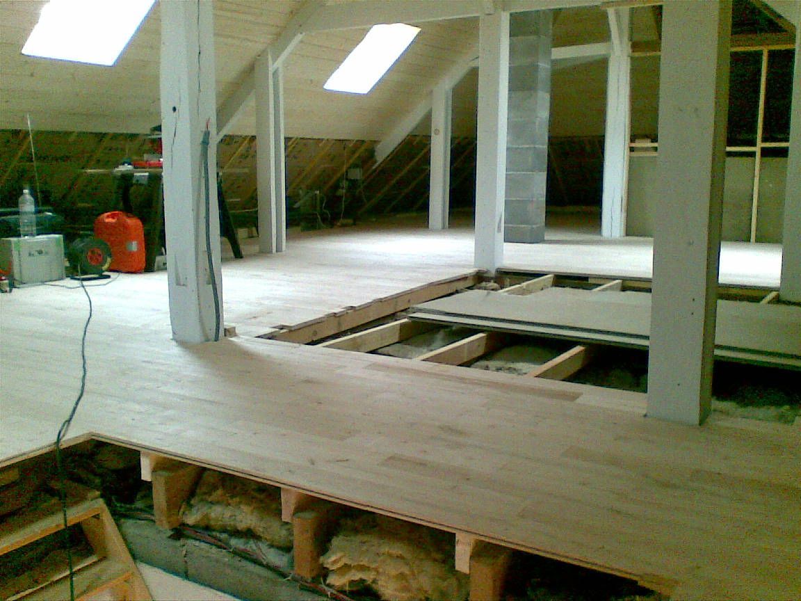 Plancher - mise en place | Menuiserie Delort Agencement Dordogne