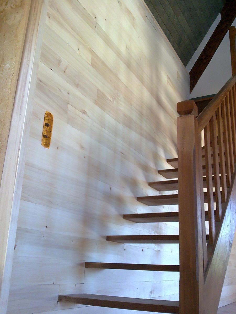 Ajustage de lambris peuplier à Montignac