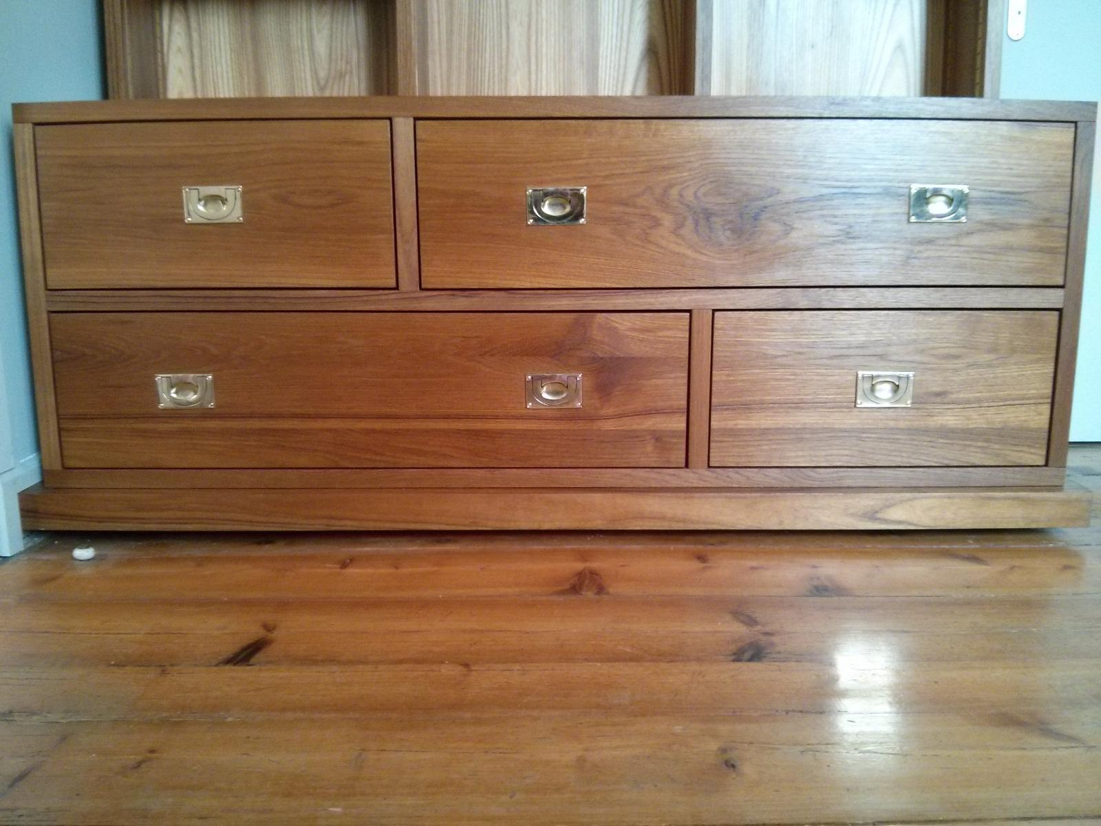 Meuble en teck huilé à Montignac | Menuiserie Delort Agencement Dordogne