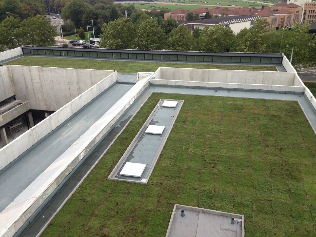 Drain toiture végétalisée