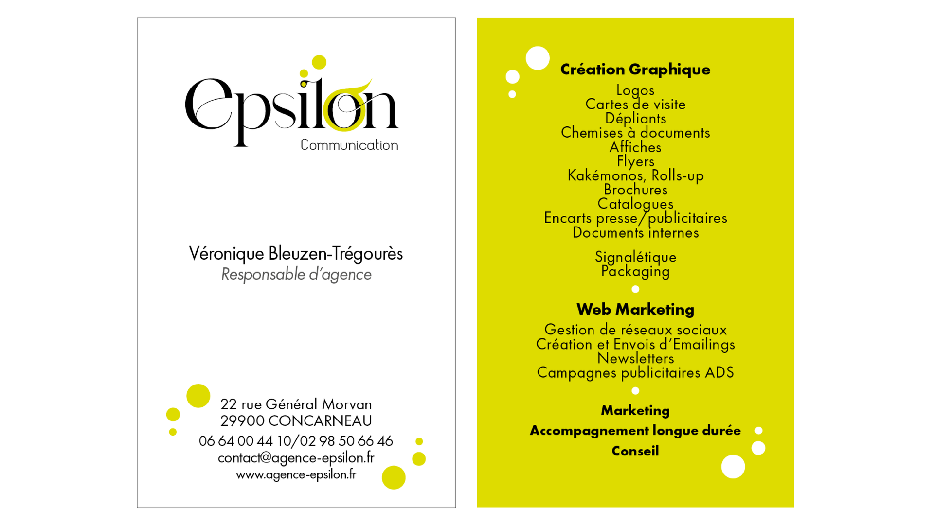 Création graphique Epsilon