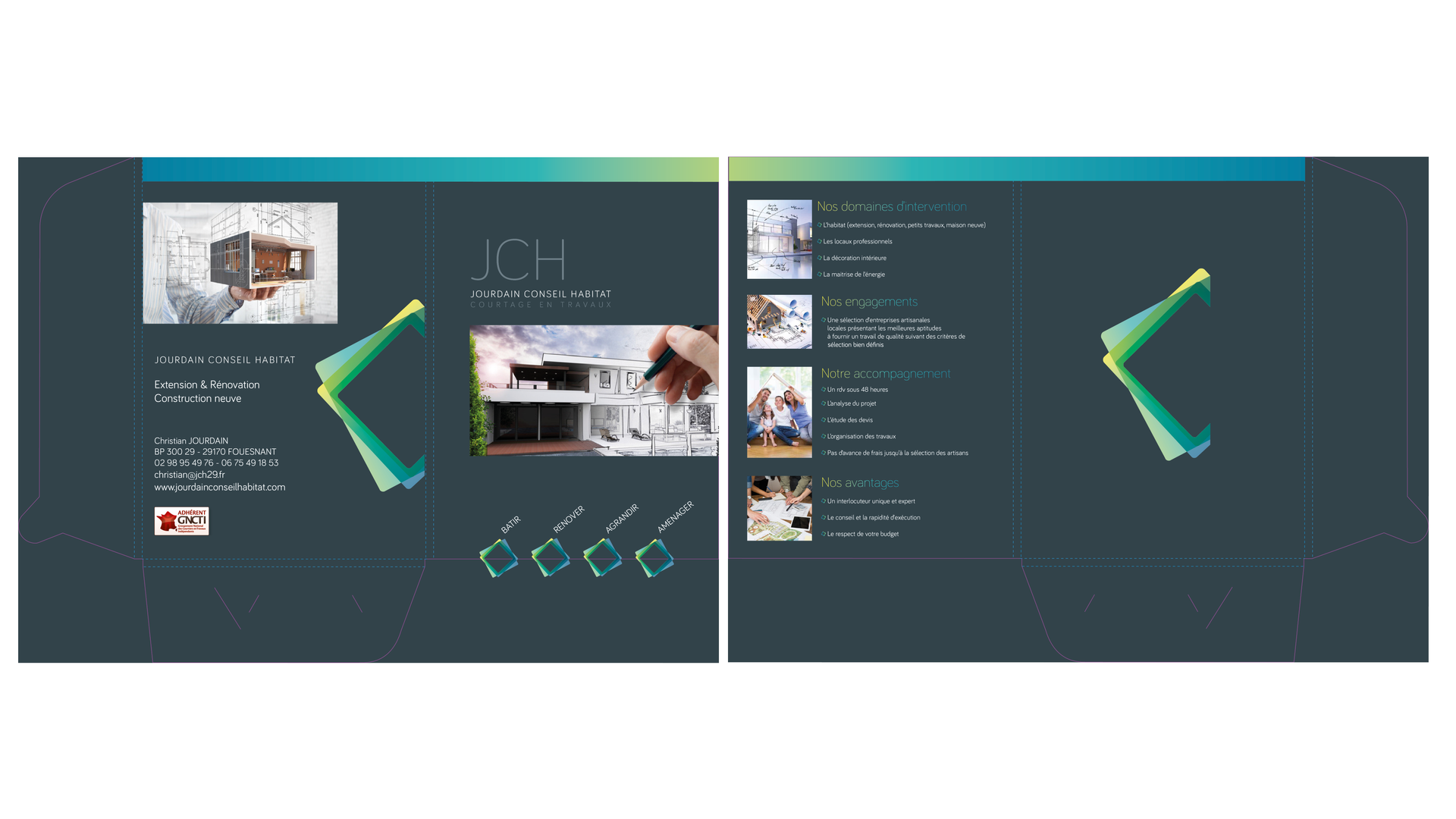 Création graphique carte JCH