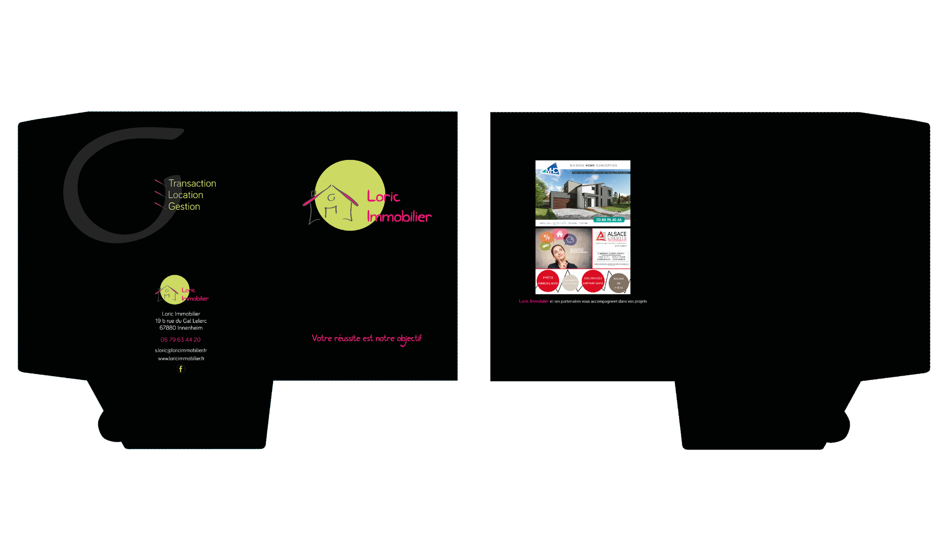 Création graphique Loric Immobilier