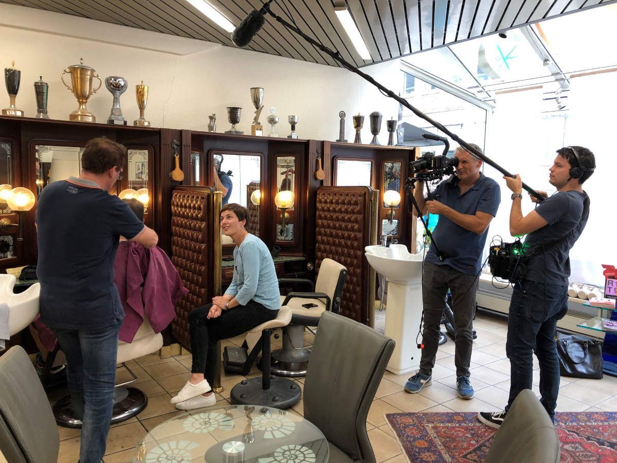 20. August 2019, ZDF im Betrieb: Thema „30 Jahre Mauerfall“