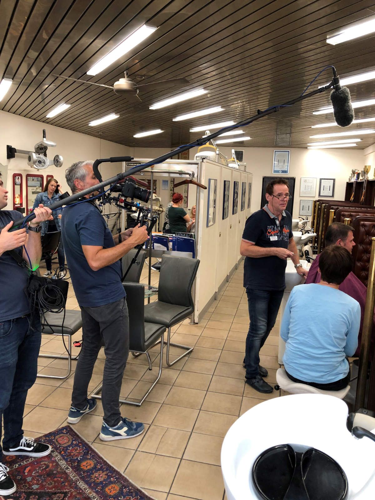 20. August 2019, ZDF im Betrieb: Thema „30 Jahre Mauerfall“