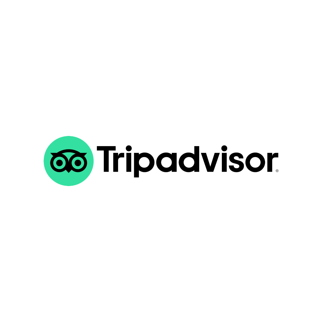 The tripadvisor logo is on a white background.