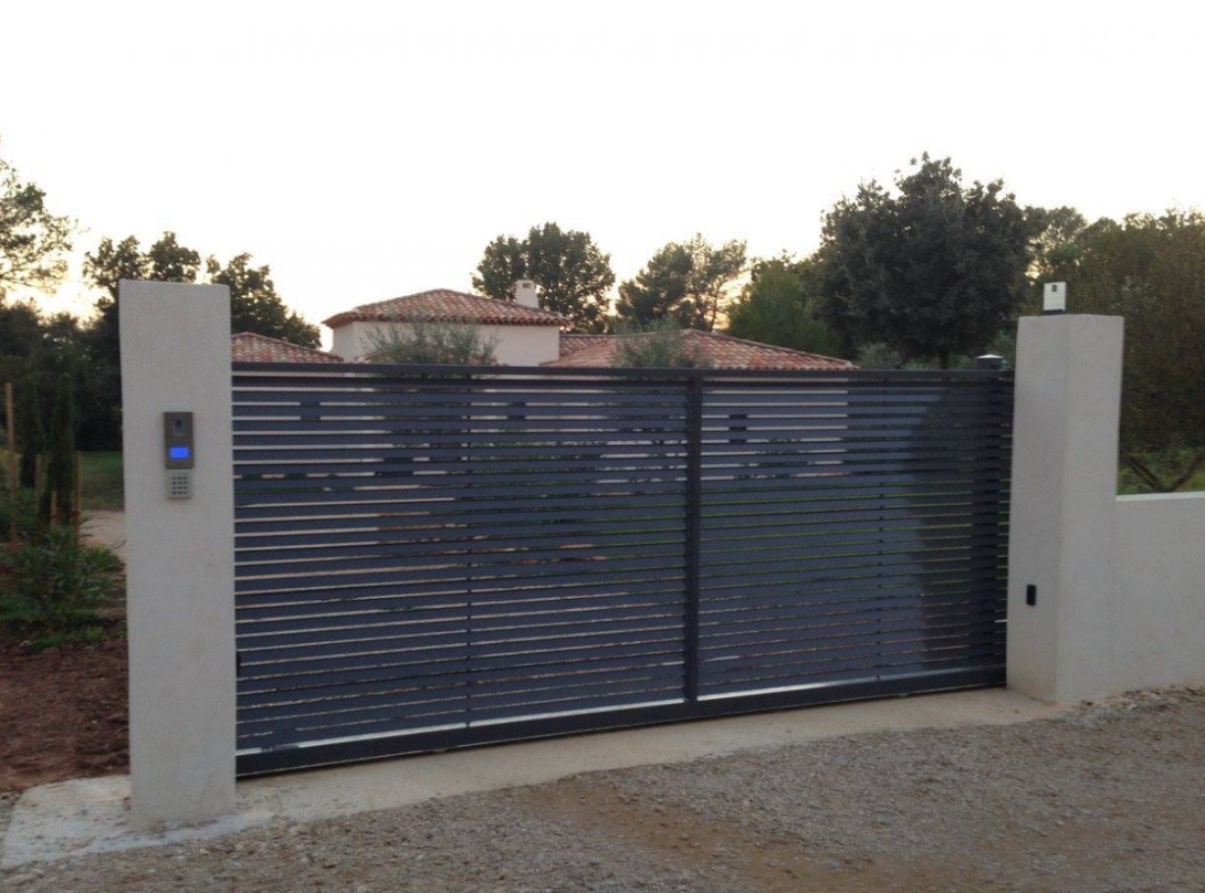 Fabrication portail en fer forgé