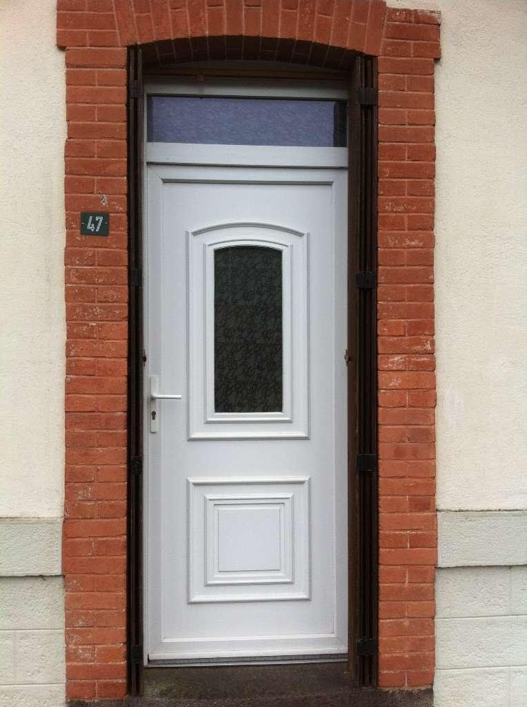 porte d'entrée vitrée