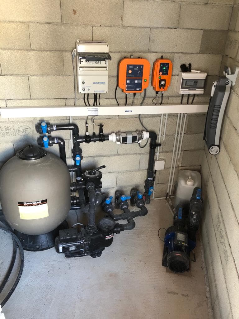 Photo d'une pompe de piscine