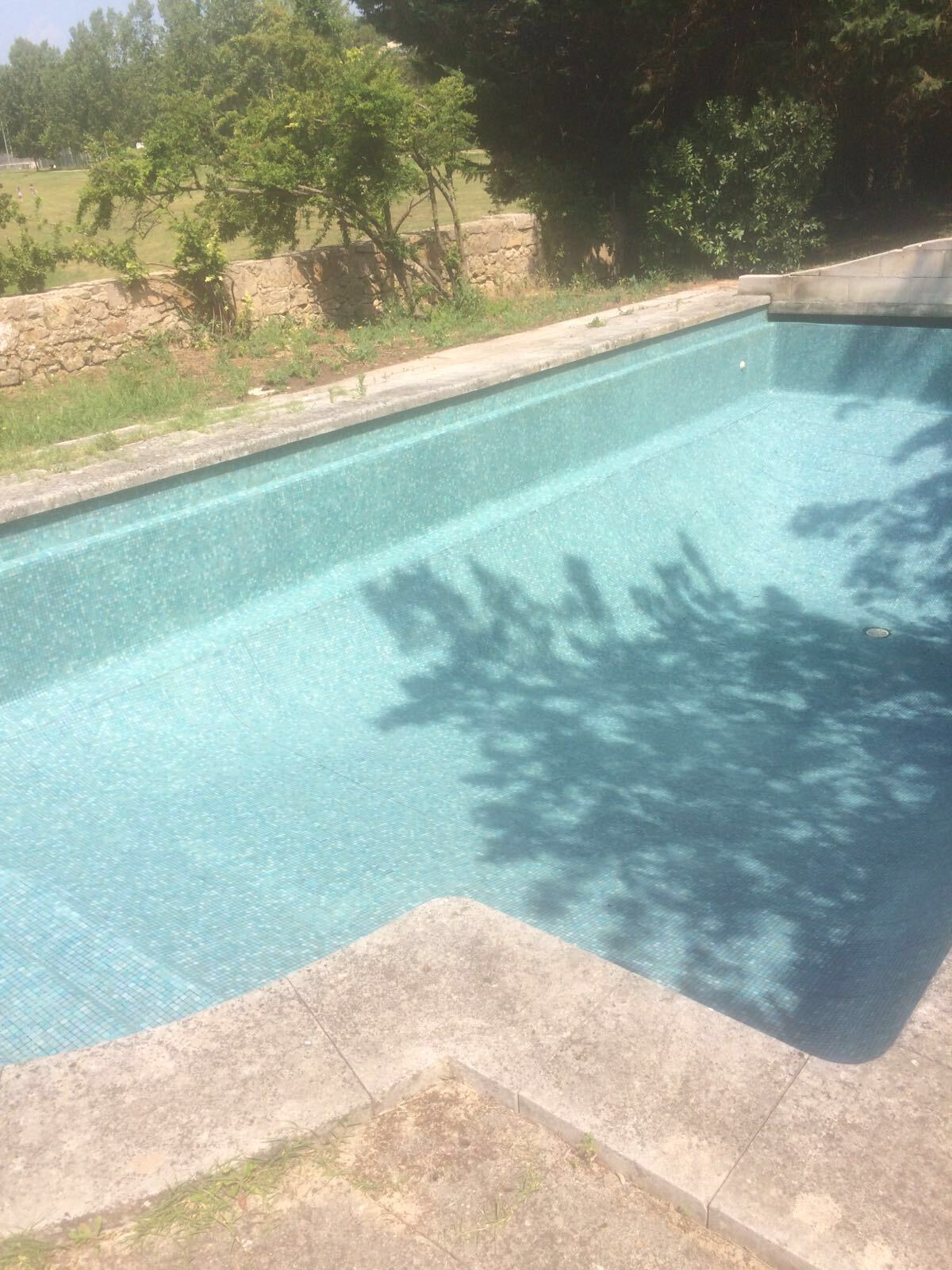 Photo d'une piscine vide