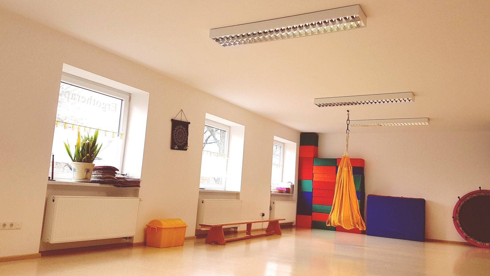 Übungsraum für Kinder in der Ergotherapie Praxis Uwe Buntkowski