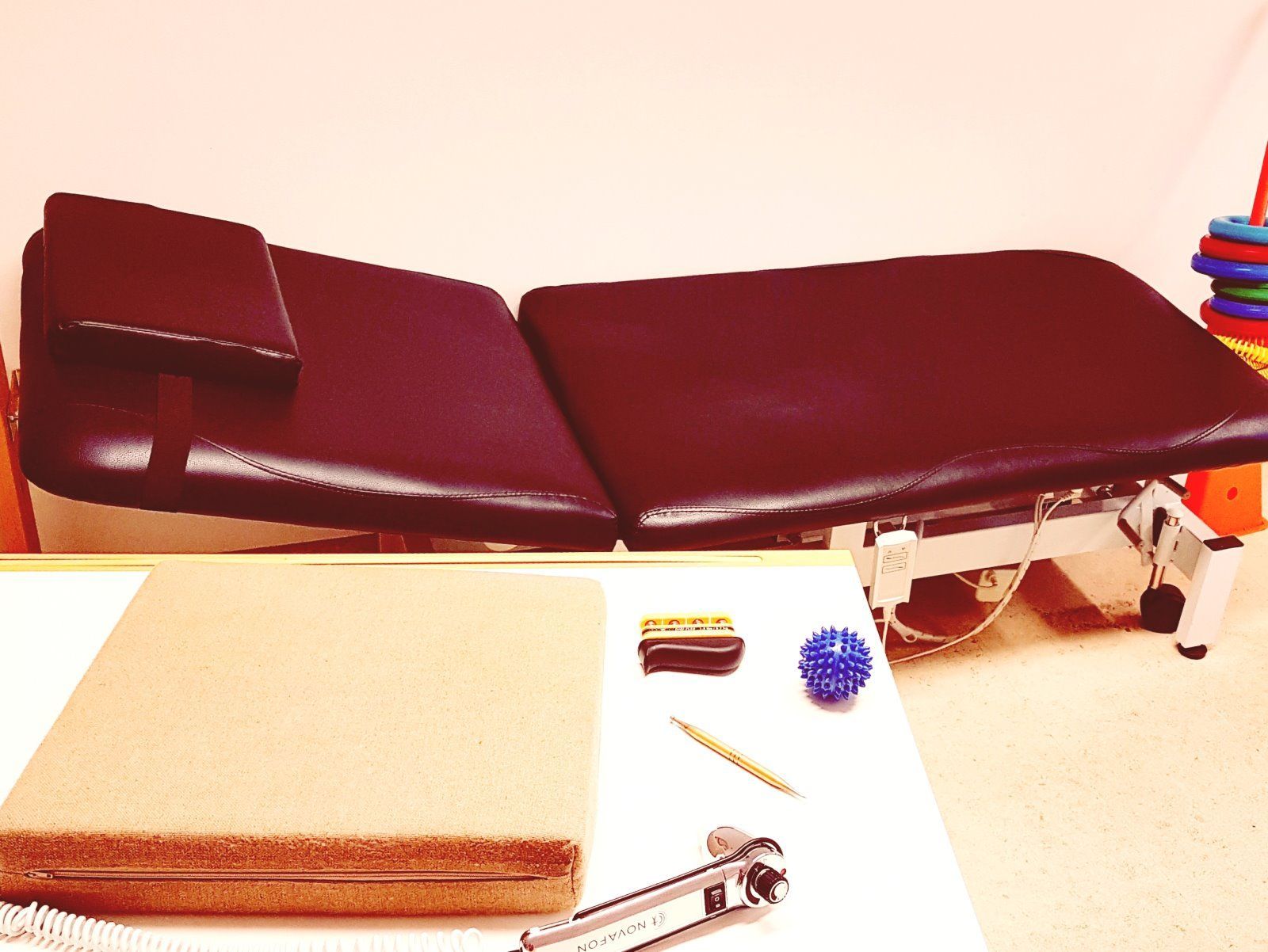 Behandlungszimmer der Ergotherapie Praxis Uwe Buntkowski