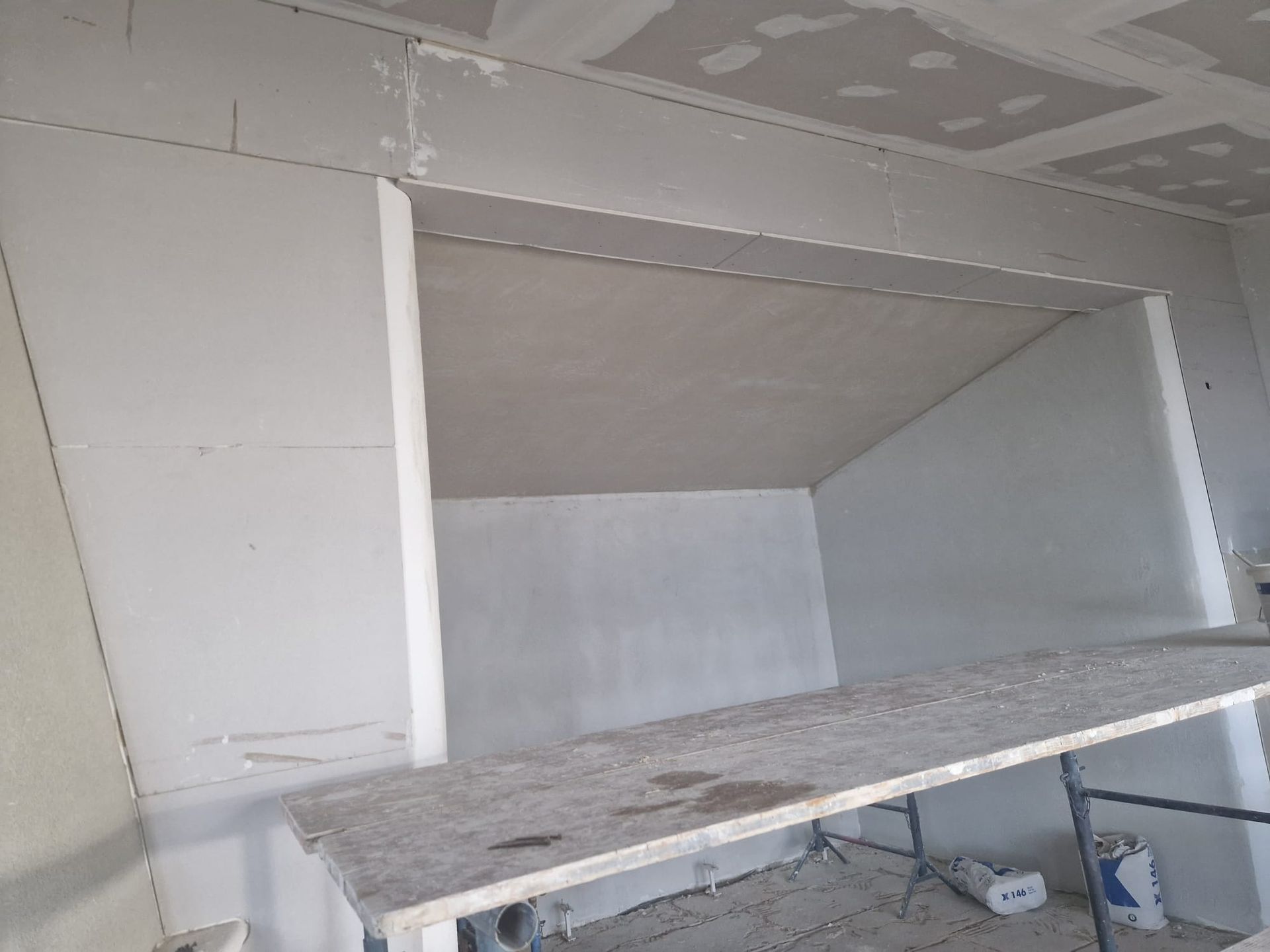 costruzione di una struttura in cartongesso - Gomes Gessatura Sagl