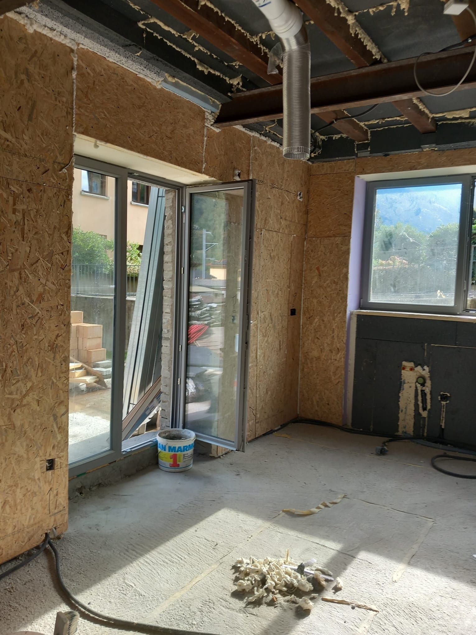 pannelli isolanti sulle pareti - Gomes Gessatura Sagl