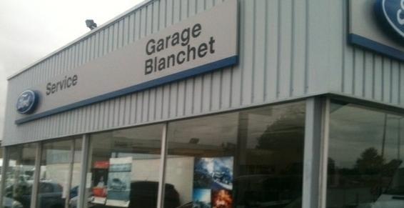 Enseigne Garage Blanchet