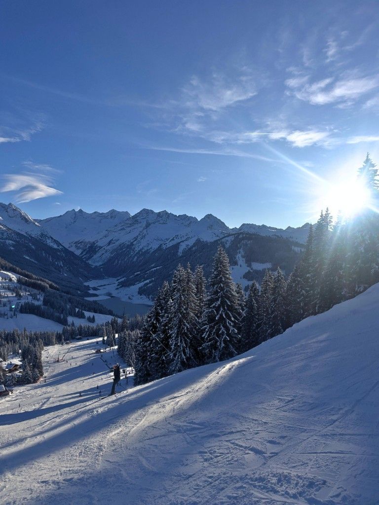 Königsleiten Skipiste Märchenwald