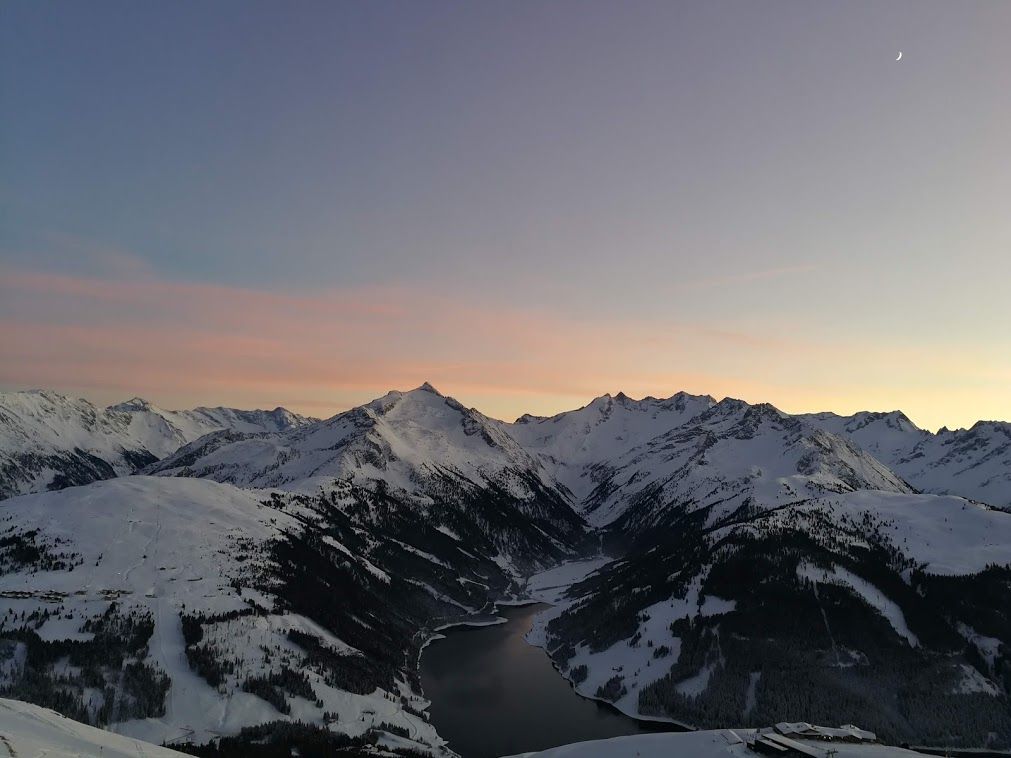 Skigebiet Zillertal Arena - Blick von Gerlos