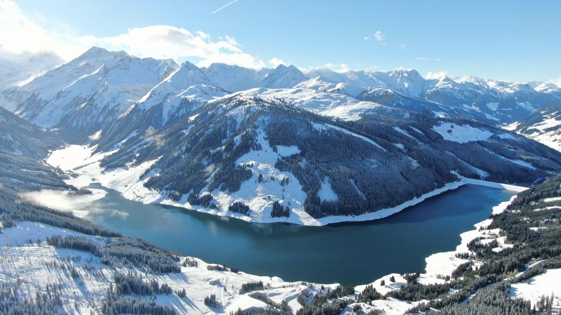 Winter in Königsleiten, Zillertal Arena