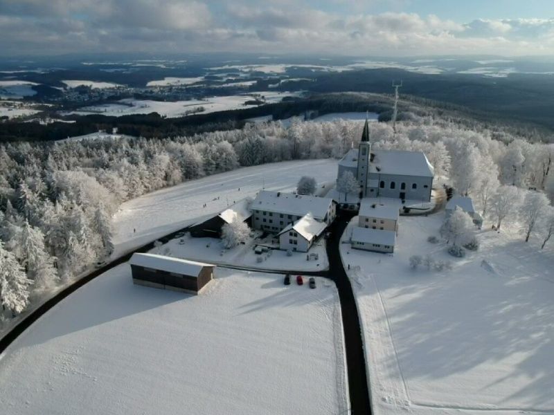 Berggasthof Metzgerei Weig Luftansicht