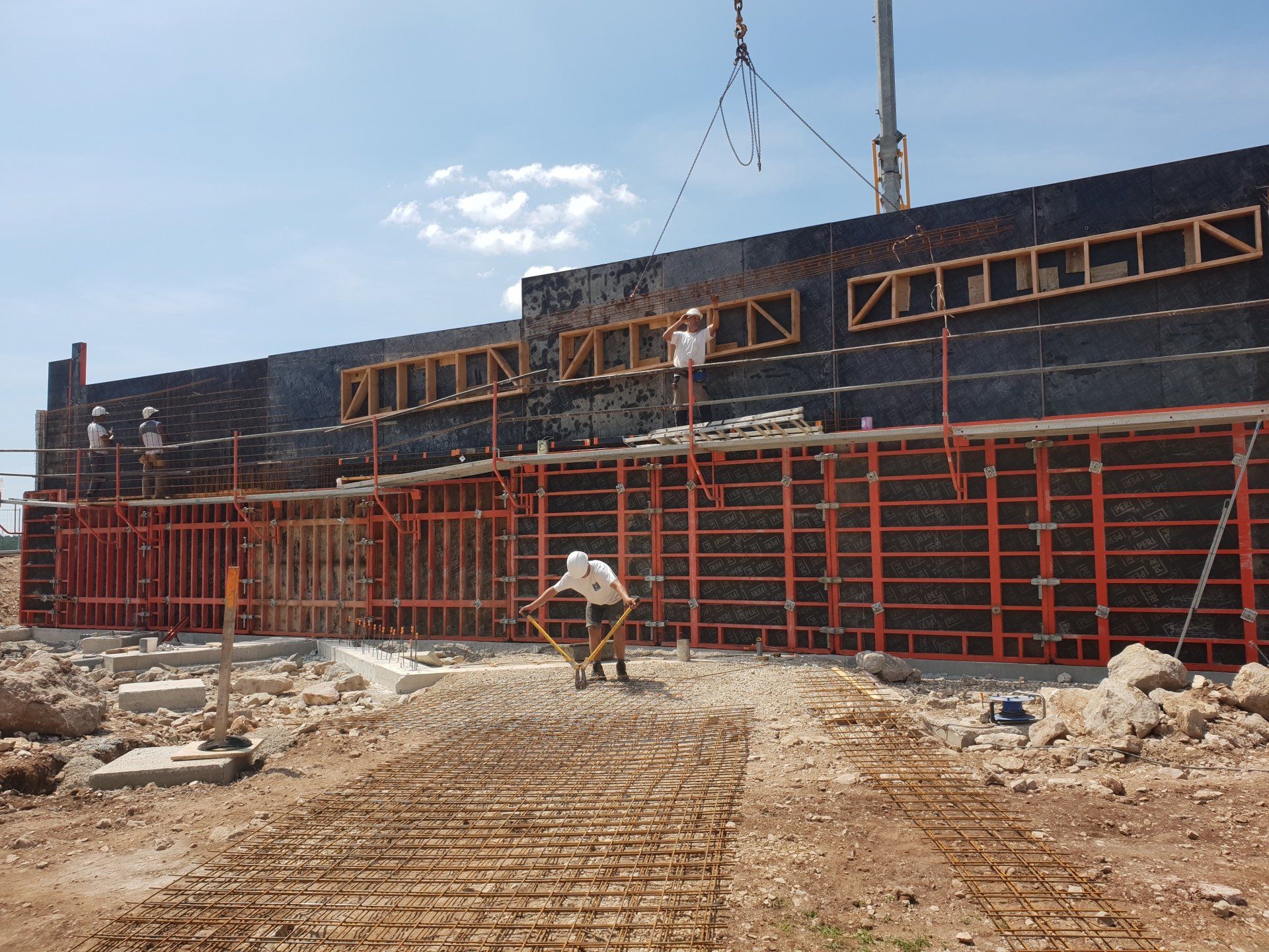Construction de salle des fêtes