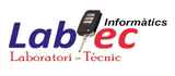 Un logotipo de Labtec con una llave en él.