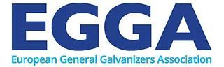 El logotipo de la Asociación Europea de Galvanizadores Generales