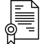 Icon Zertifikat