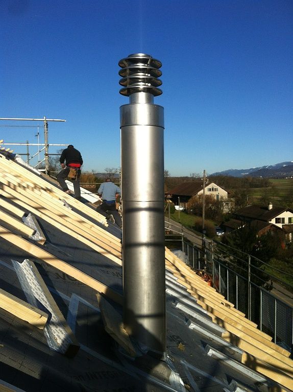 Conduit de cheminée/poêle à bois Serafim Merlo Genève