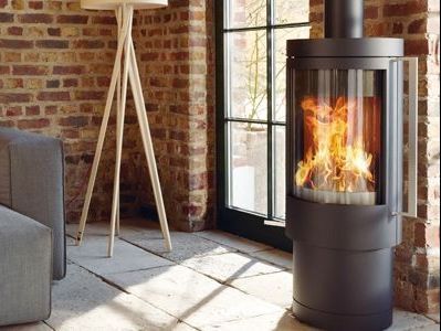 Poêle à bois Serafim Merlo Genève